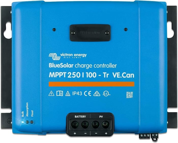 incarcator solar 12v 24v 48v 100a victron energy bluesolar mppt 250/100-tr ve.can - imagine 6